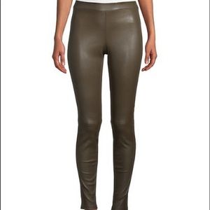 NWT J brand lamb skin leather leggings sz L